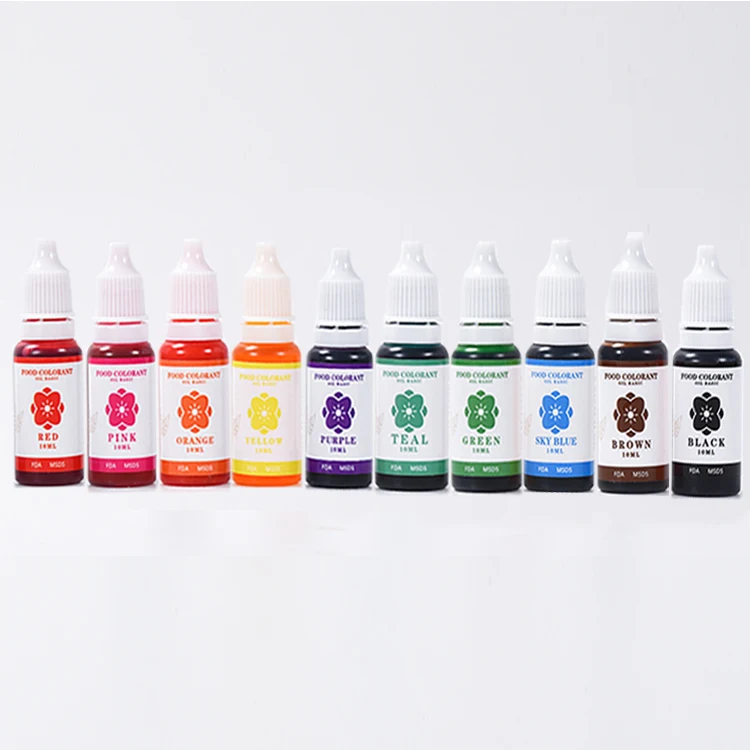 Home Baking Food Colorant Purple Color Oil Basic Food Coloring For Food Decorations