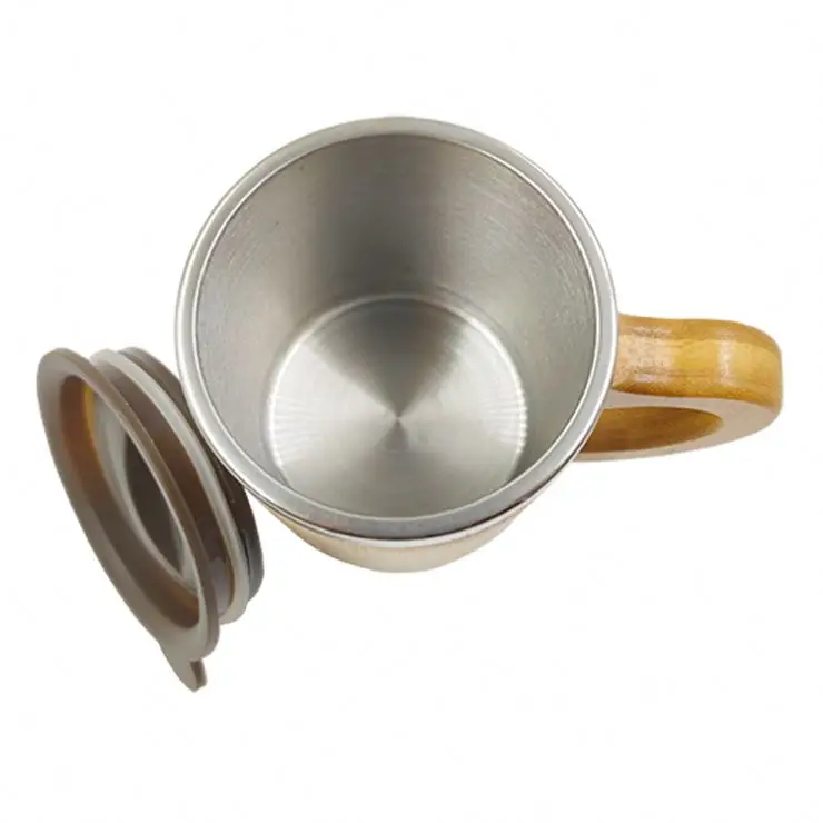 High Quality Low Price Golden Supplier Thermos Water Bamboo Bottle