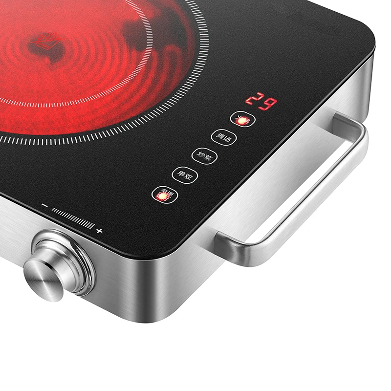 Factory Direct Sale Kitchen Home Appliances 1 Burner Ceramic Cooker Infrared Stove Induction Cooker