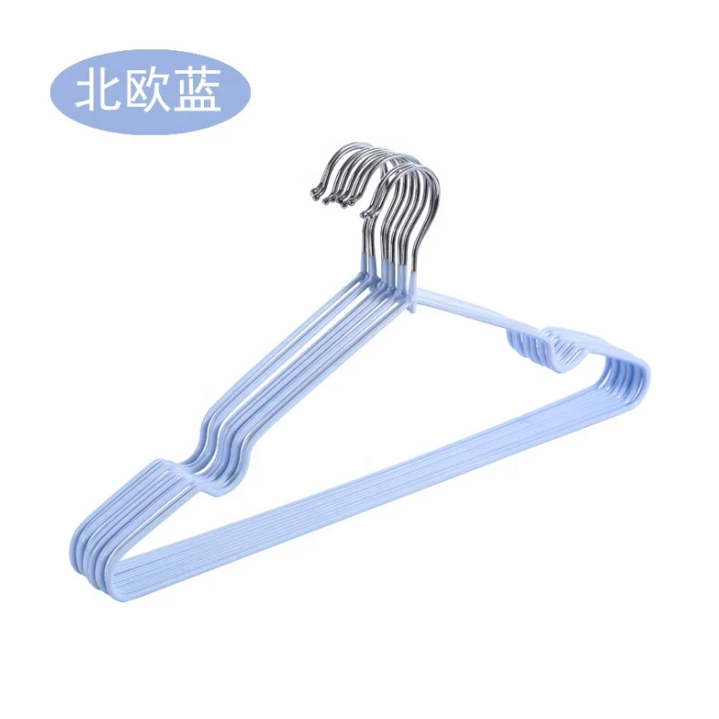 Wholesale stainless steel hanger hook drying rack for adults and children multifunctional Coat hanger