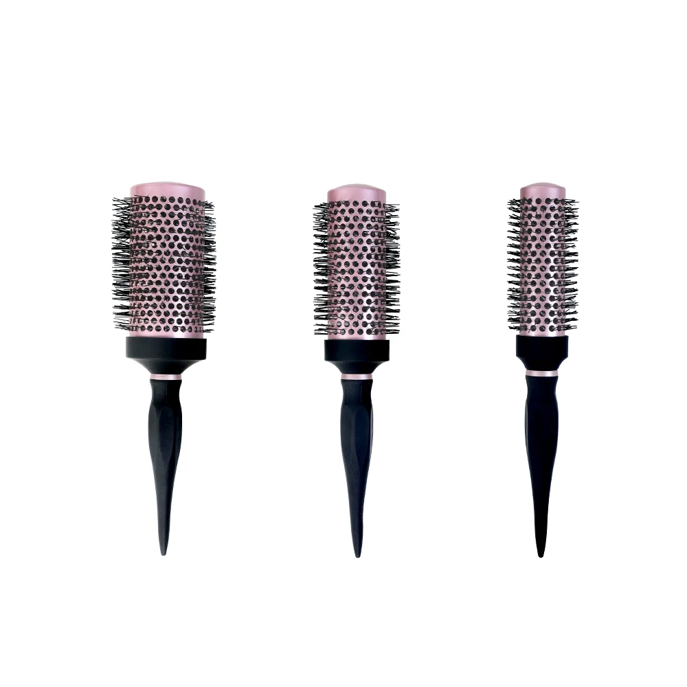 Professional Salon Round hair brush thermal barrel  ceramic hair brush