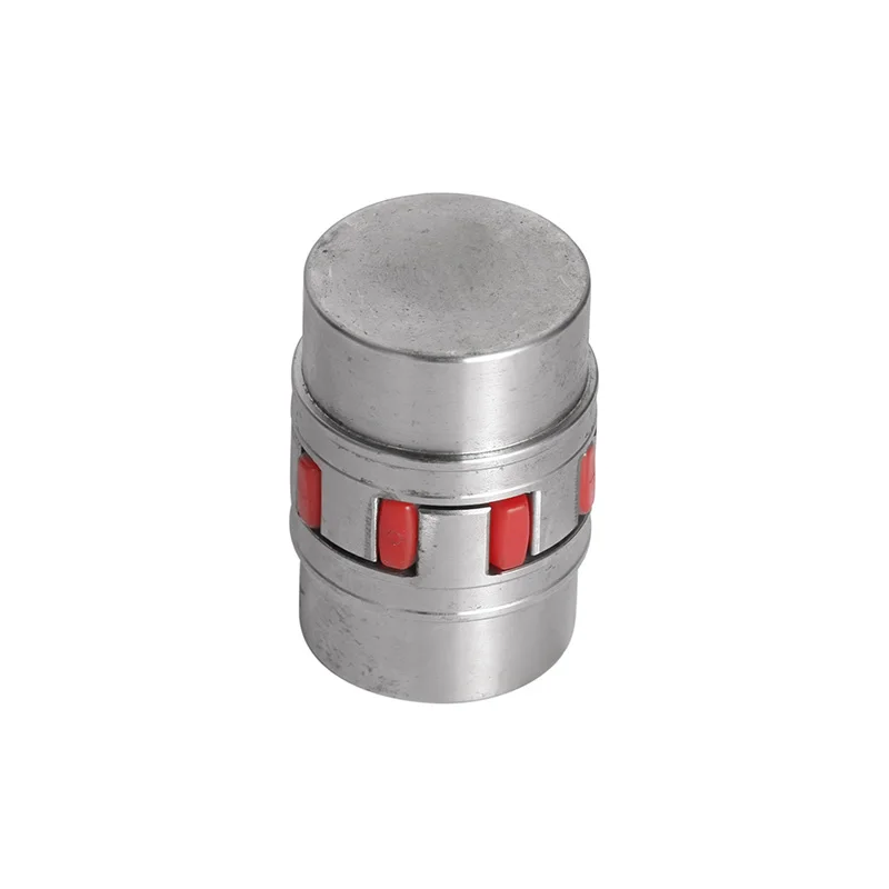 Factory Price 45# steel flexible shaft coupling torque transmission Rotex coupling High Quality spider jaw shaft connector