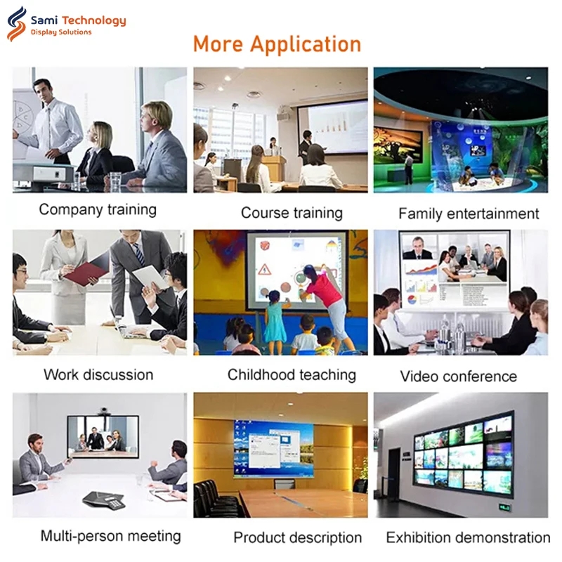 ODM 4K Android OPS 65 дюймов интерактивный дисплей 75 сенсорный экран монитор смарт-плата для интерактивных презентаций