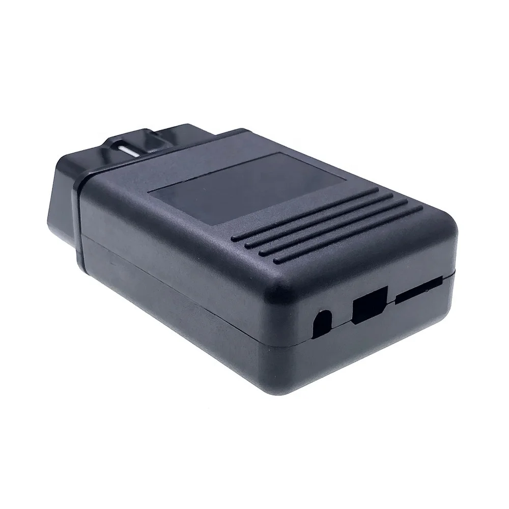 Tinned plating pins OBD connector and plastic obd obd2 Enclosure housing for diagnostic tools