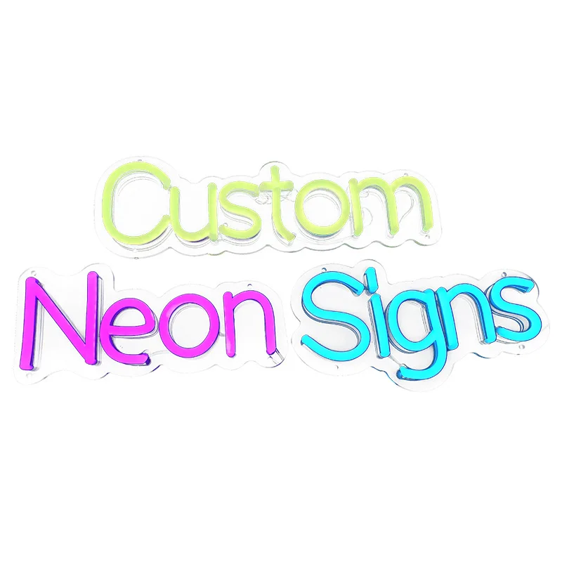 Custom Neno Signs Oh Baby Happy Birthday Decoration Mr Mrs Wedding Decor Party Decoration Supplies