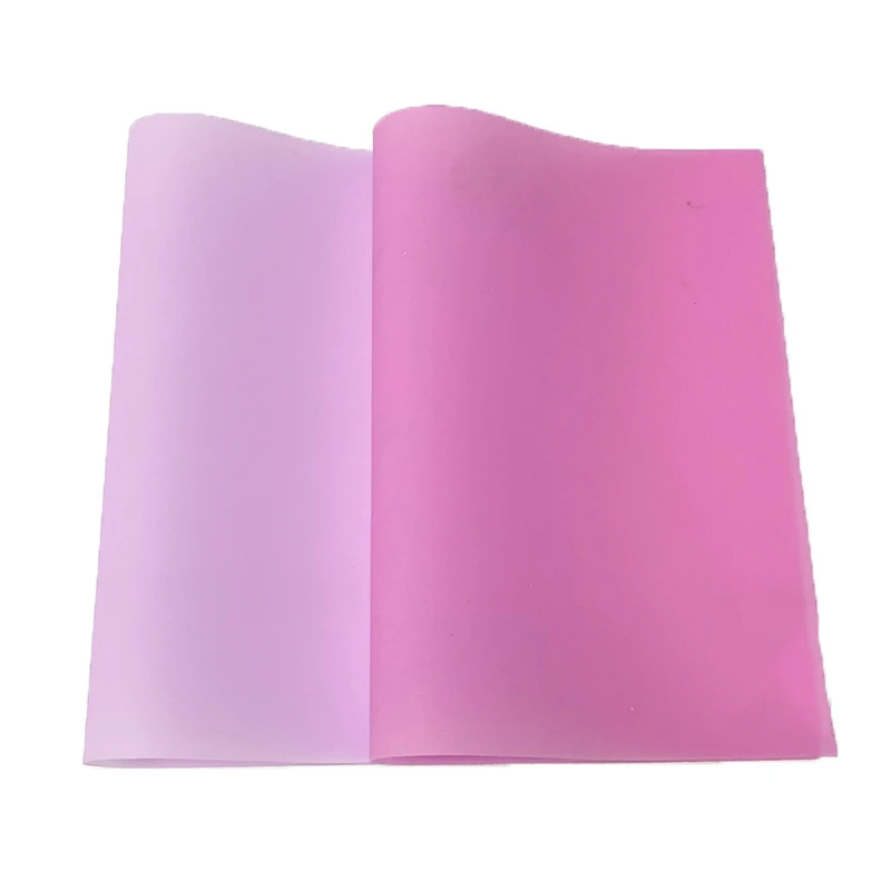 Matt PVC Jelly Leather for Women Handbag Softness and Smooth Jelly Faux Leather Sheets PU Jelly Leather for Shoes