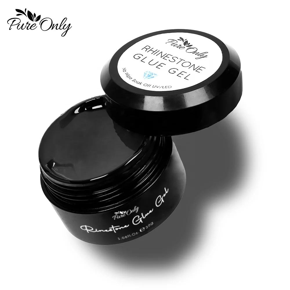 Чистый только индивидуальный клей для ногтей 3 г 10 г 30 г клей для ногтей качественный прозрачный клей для ногтей