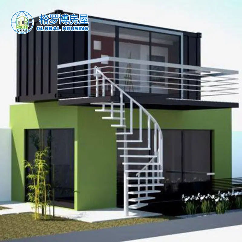 modern low beach small wall panel for prefab villa house pre fabricated house garden modular house malaysia