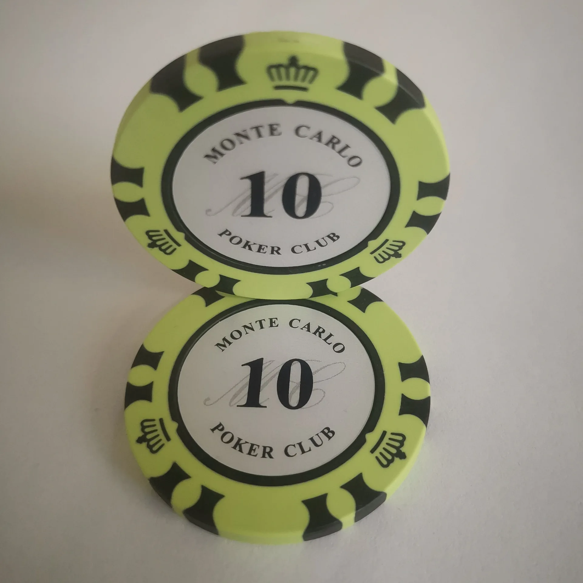 Вьетнамское производство позолоченные чипы пластиковые ABS Техасские акриловые на заказ