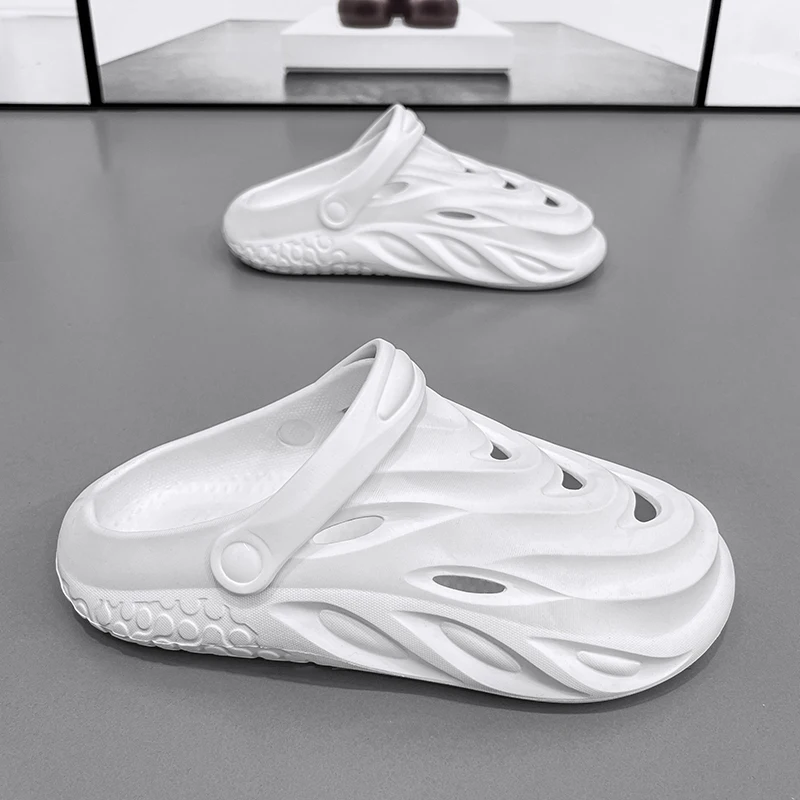 China manufacture custom foam footwear non-slipp soft eva slippers sandals for women men indoor outdoor platform slipper