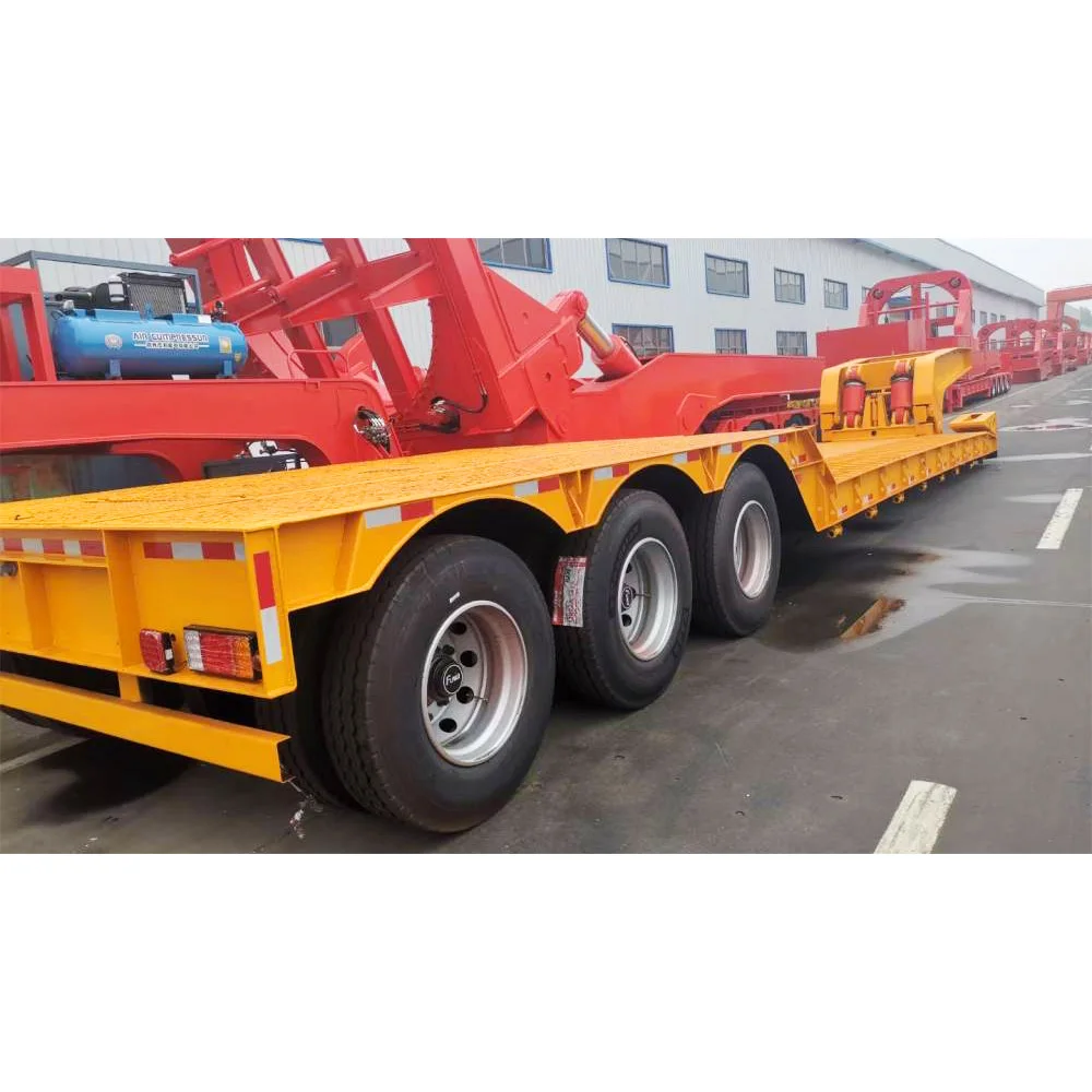 China Brand Lowbed Trailer for Sale