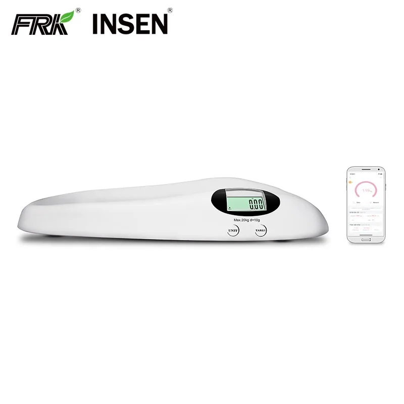 Best Sell Smart Wireless Blue tooth LCD Display 2 In1 Baby 20Kg 44Lb Weighing Digital Baby Scale