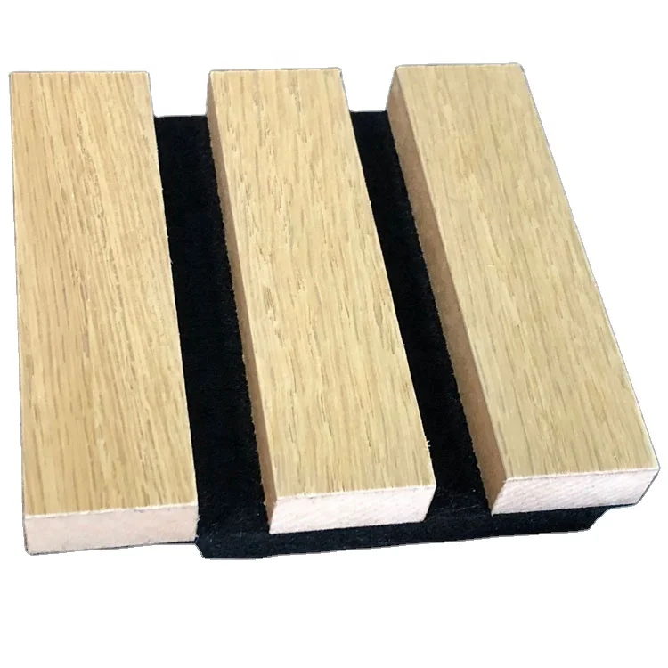wholesale felt sound insulation board beautifully designed wood strip decorative wall and ceiling panel acoustic wall panel