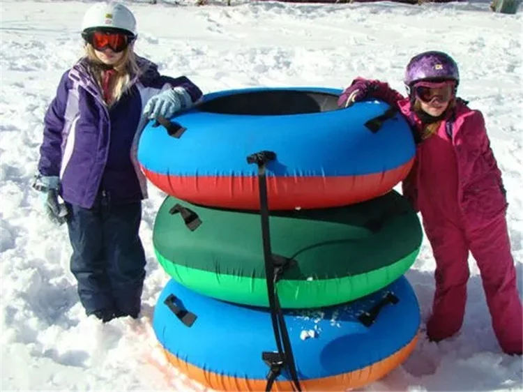 Inflatable Ski Jet Tube Inflatable Sled Tube Inflatable Snow Sledge Tube