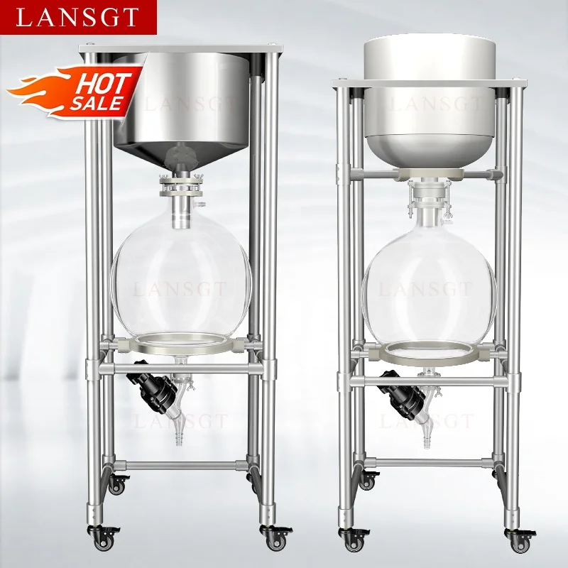 New Glass Vacuum Filtration Buchner Funnel 20l Filter Paper Product Lab