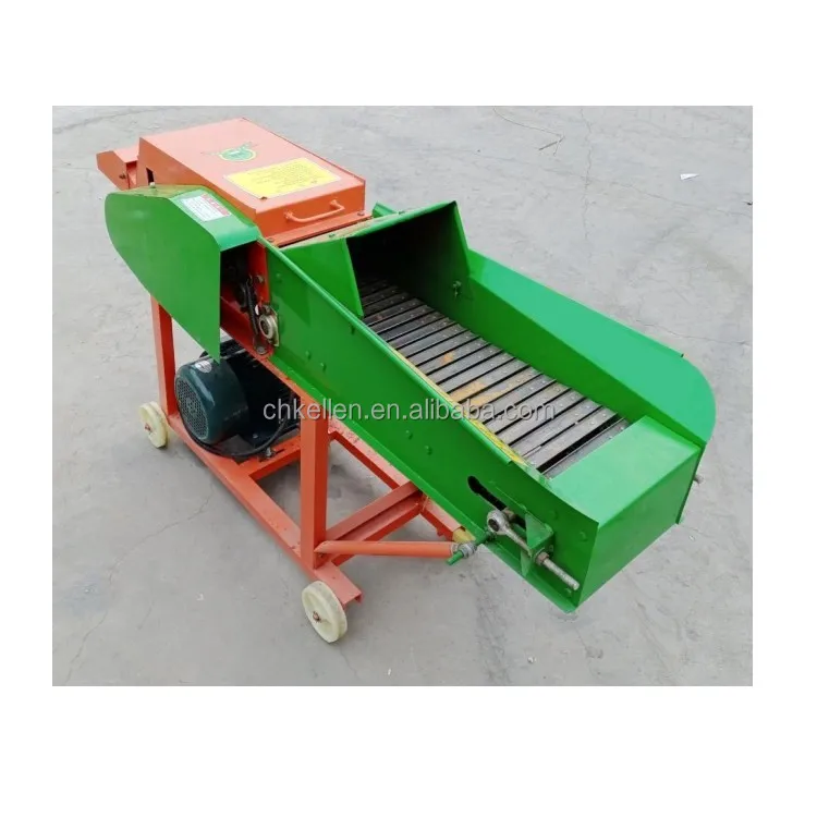 Electric 4 blades conveyor belt chaff cutter price list in kenya/Grass grinder