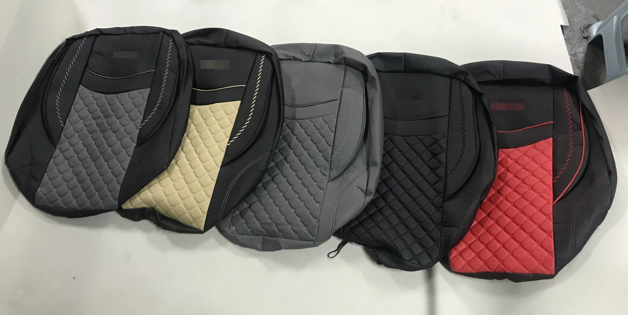 Wellfit Designer Factory Hot-Selling High Quality Universal  Water proof PVC Leather Decoration Car Seat Cover in Full Set