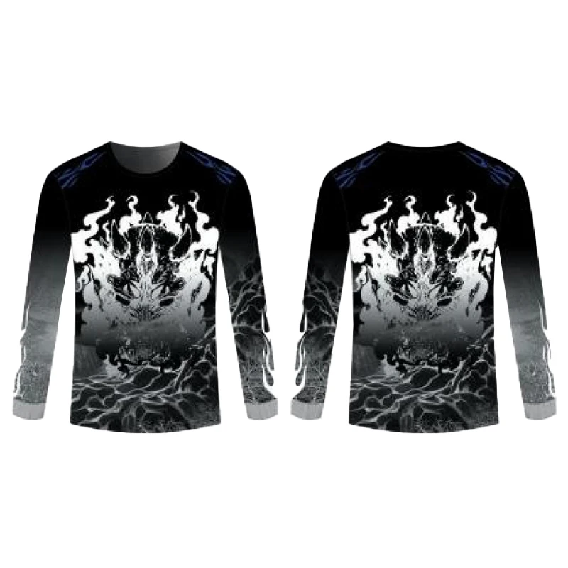 Hot Sales Breathable Fishing Clothes Salmon UPF 50+ Vented Fishing Jersey Custom Sublimation Magellan Fishing Shirts