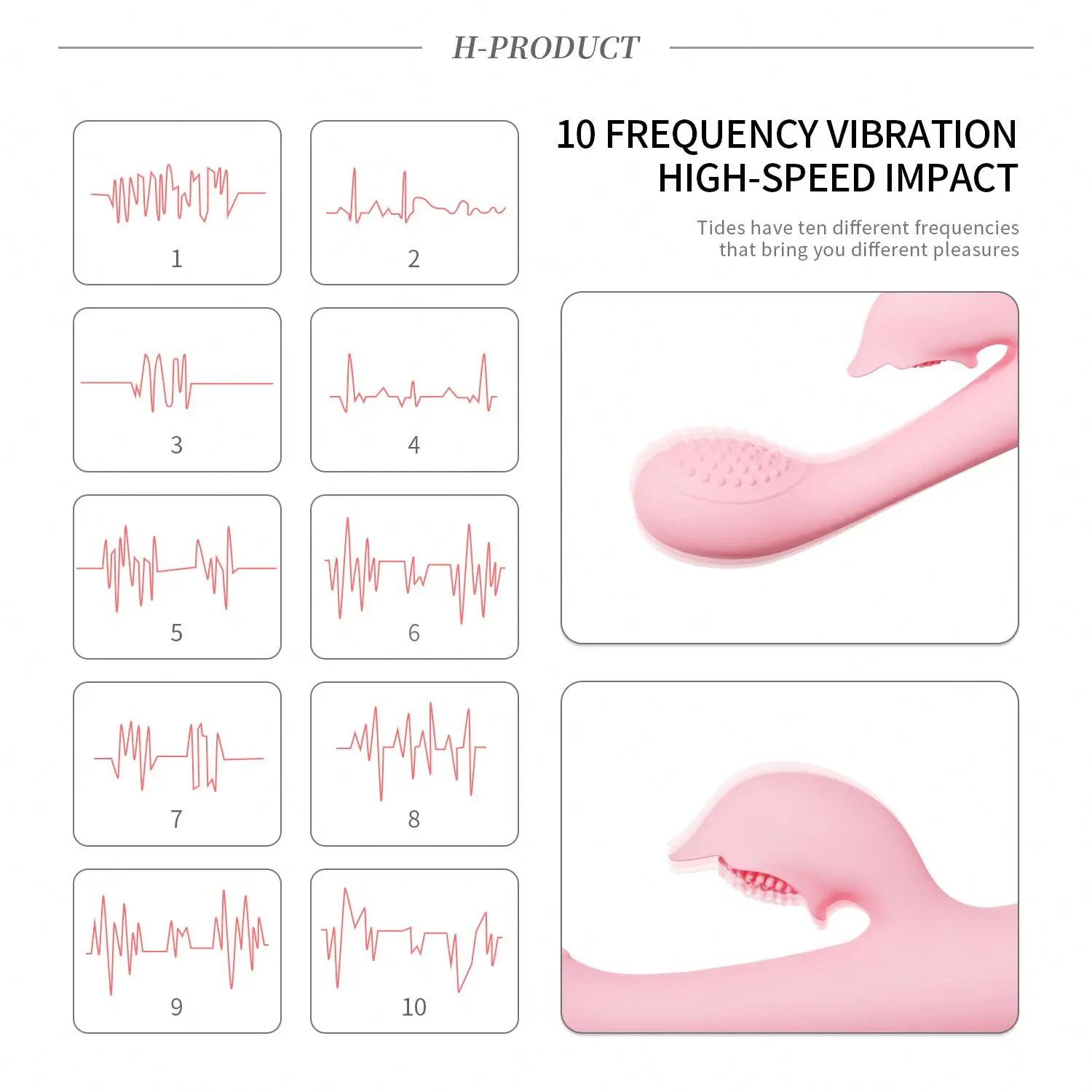 rabbit vibrator clitoral stimulator 10 modes g spot women female rabbit  dildo sex vibrator masturbators vibrator with remote