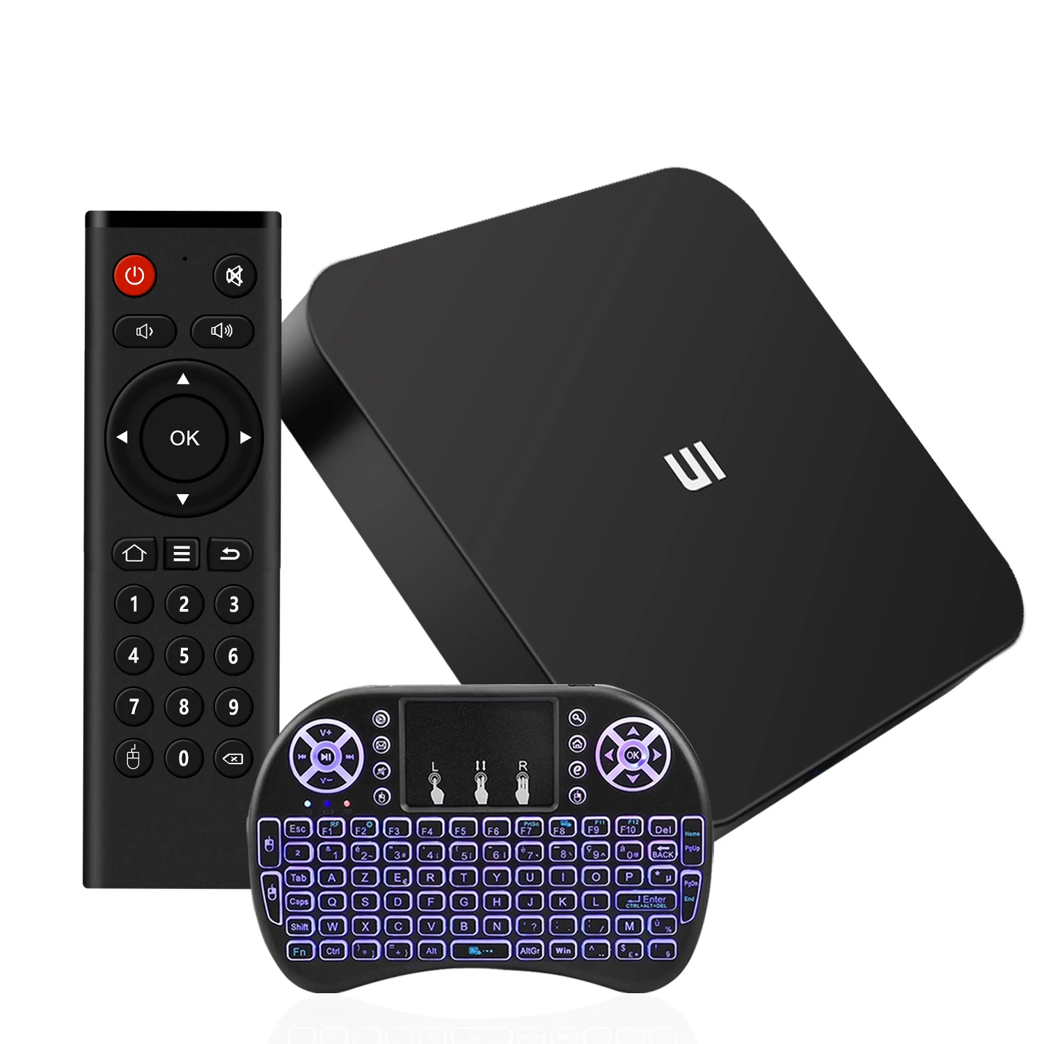2023 ТВ-приставка U1 S905W Четырехъядерный 4K синий Android 9 1 DDR3 2 + 16