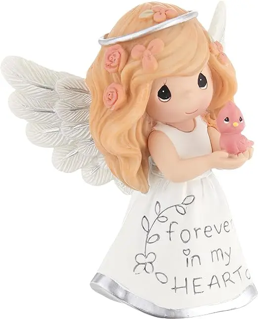 Inspirational Angels Girl Angel Statue Resin Figurine Forever in My Heart
