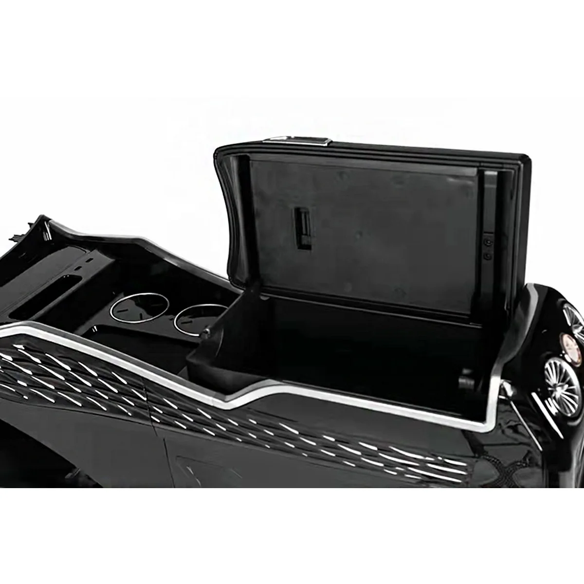 Upgraded luxury central handrail table is suitable for Mercedes-Benz Vito V-class with unlimited charging refrigerator enclosure