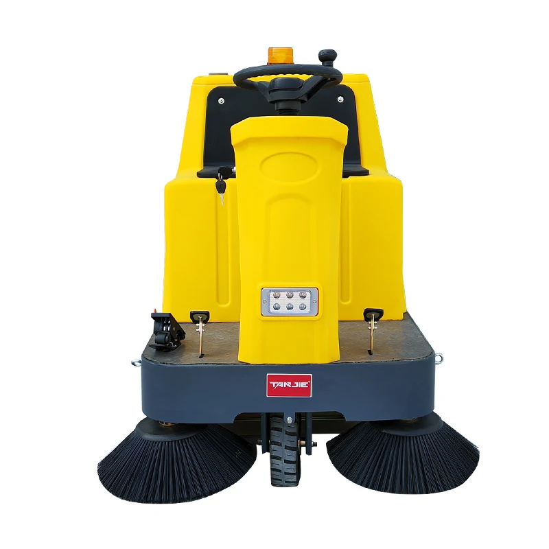 Small Street Sweeper Industrial Sidewalk Sweeper Automatic Ride On Road Sweeper Floor Cleaning Machine snow removal machine