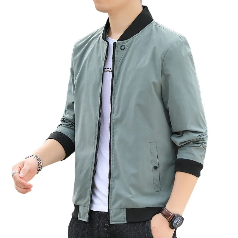 Liu Ming Autumn Winter Hot Products 2024 Men Clothing Outdoor Letter Embroidery Zipper Coats Bomber Jacket