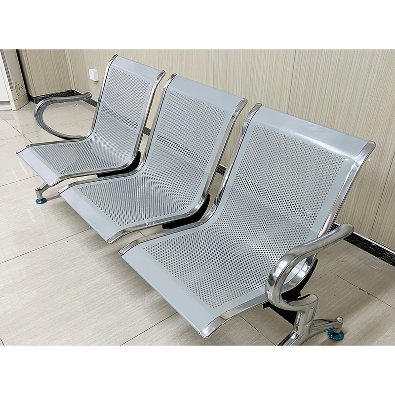 Selling Government Waiting Area Bench Chair Aluminium Alloy Commercial Airport Waiting Room Chair 3 Seater