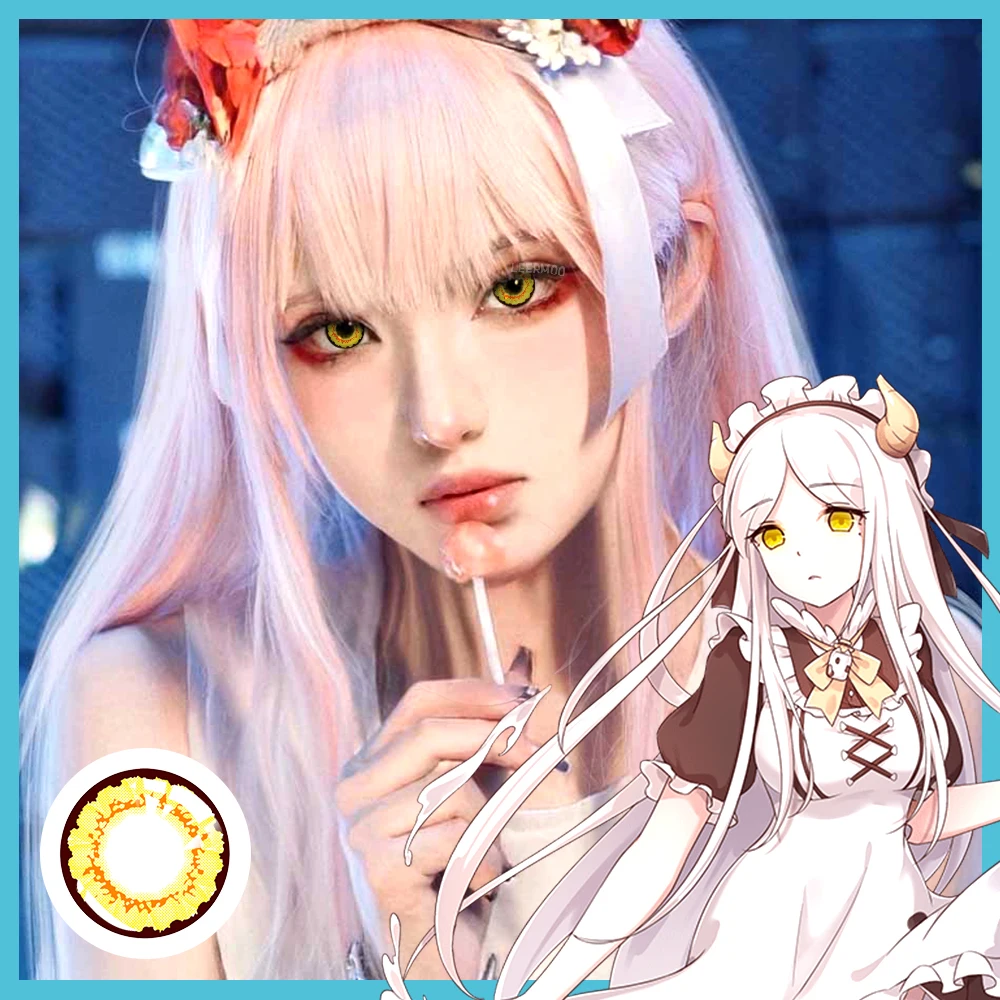 Best Selling POKE MON Wholesale Comfortable Cosplay Color Contact Lenses  Prescription From Plano to 800 Anime Lens Yearly Throw