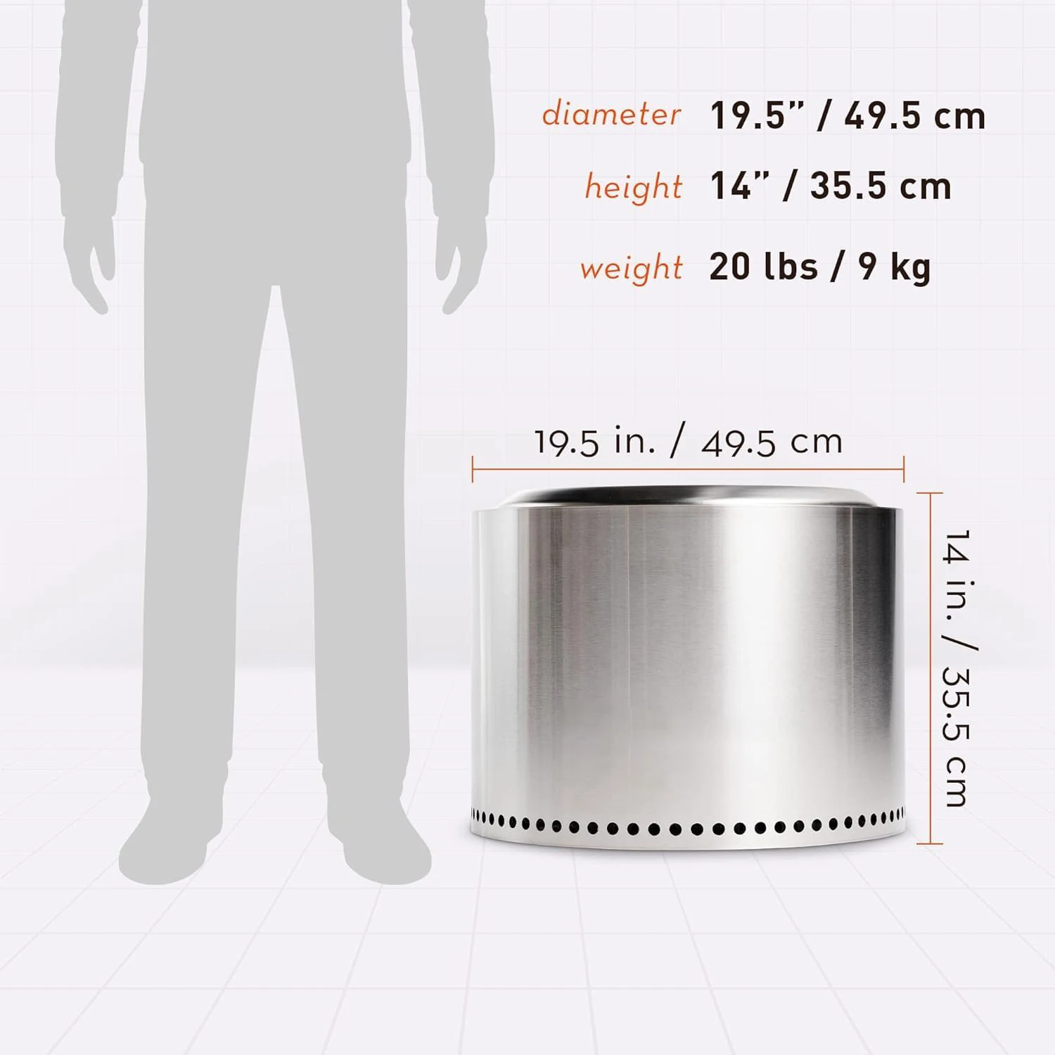 AJUNION Hot Selling Smokeless Fire Pit Stainless Steel Portable Outdoor Camping Fire Pit Wood Burning Fireplace Fire Pit