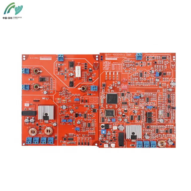 Anti theft red EAS DSP boards security PCB mainboards alarm RF boards EAS motherboards