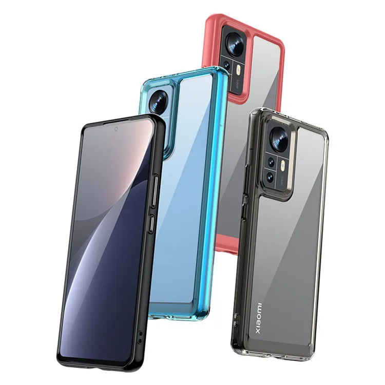 Hot Selling For Xiaomi 12T Pro Hard Acrylic case Electroplated Button Anti-scratch Phone Cover For Xiaomi 13 Redmi K50 Ultra A1