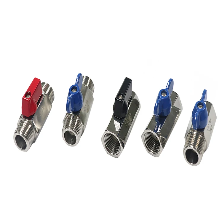 Unique Design Hot Sale Main Control Mini Ball Valve China 2022 New Type Mini Ball Valve