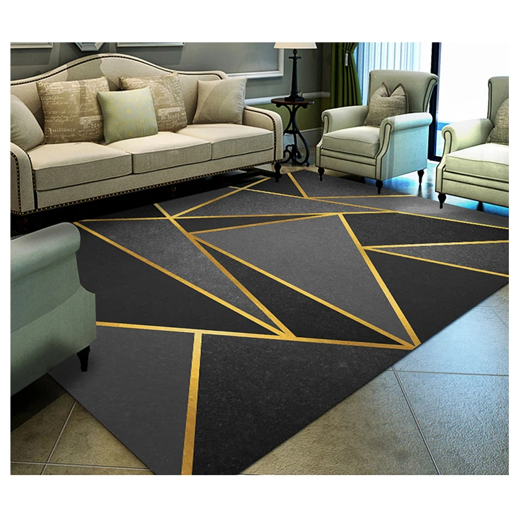 
wool floor living room Dining Room Home plush carpet rug smooth Fur Fluffy Anti-Skid Area wool rug 