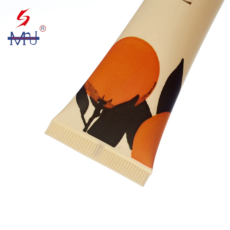 
Biodegradable Customized Cosmetic Packaging Squeeze Plastic Tube For Shower Gel 