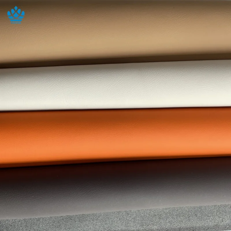 Liquid metal PU leather fabric 0.7mm thick durable PU leather for sofa white pu leather