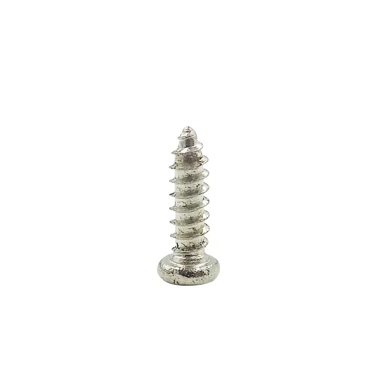 DIN7981 Stainless Steel 304 Pan Head Phillips Self-Tapping Screw Size 3X8