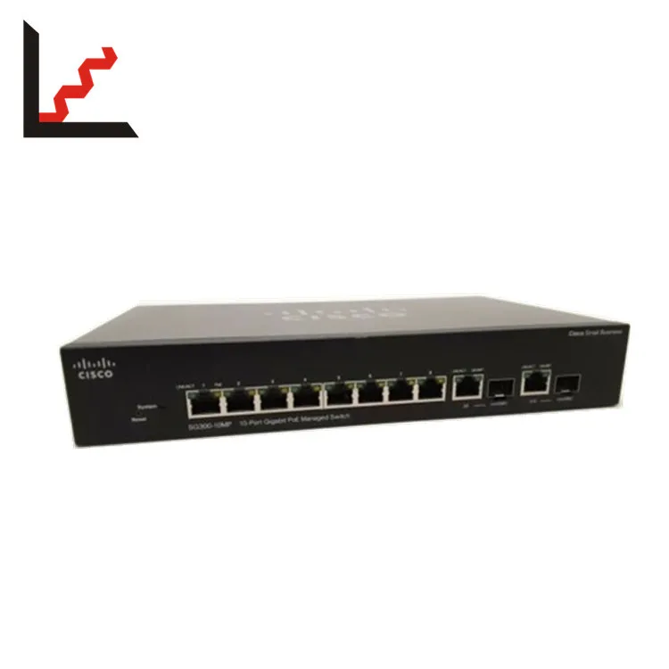 SG300-10MP 300 Series SRW2008MP-K9 8 Port Gigabit PoE Switch