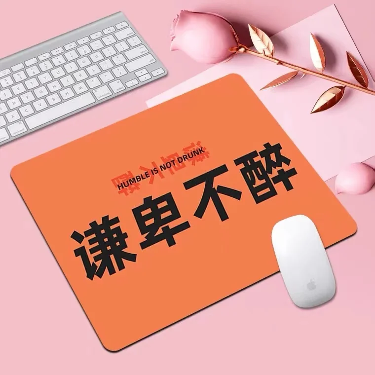 customized own logo and design mouse mat MOQ 1pcs cheap DIY mouse pad