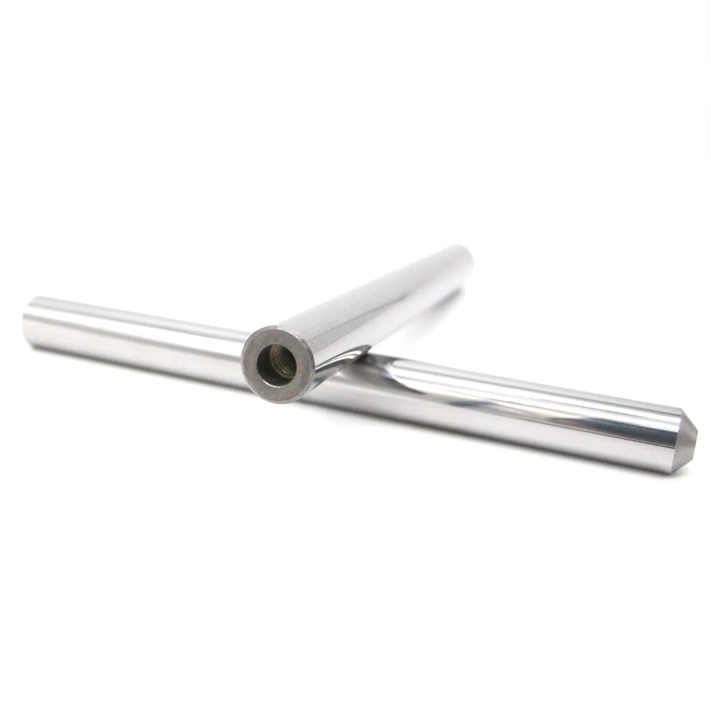 single straight hole polished tungsten carbide stick