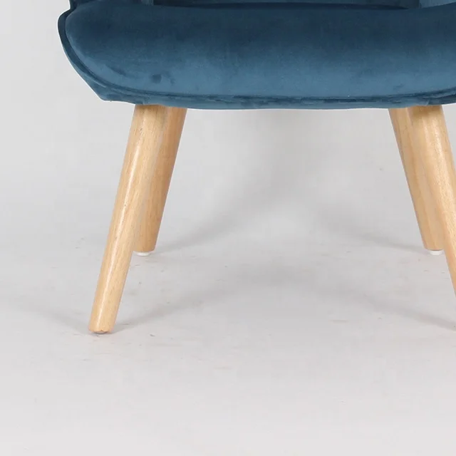 Laynsino Newest Design Hotel Living Room Lounge Chairs With Ottoman