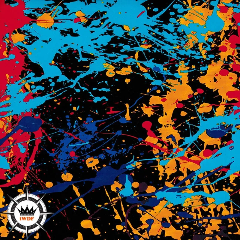 
WDF1163 20M length Colorful hydro printing film Width 0.5M hydro graphic film 