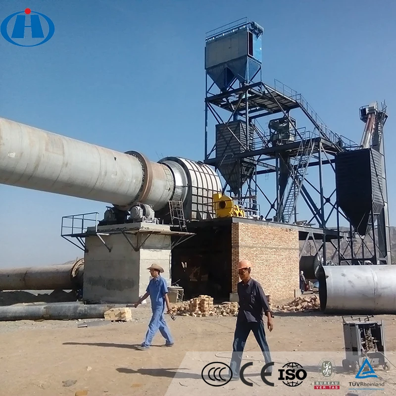 New Design Kaolin Clay Calcium Carbonate Rotary Kiln For Sale