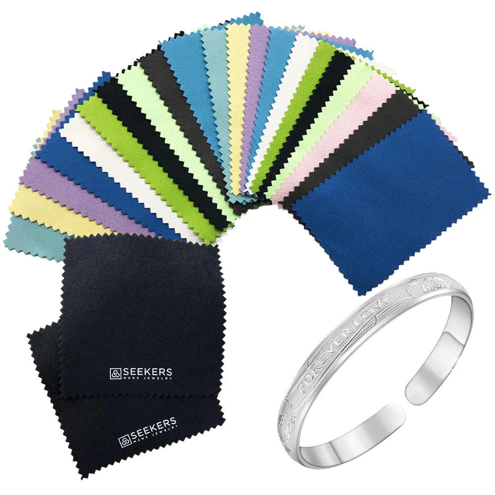 Factory Price Custom Jewelry Cleaning Polishing Cloth