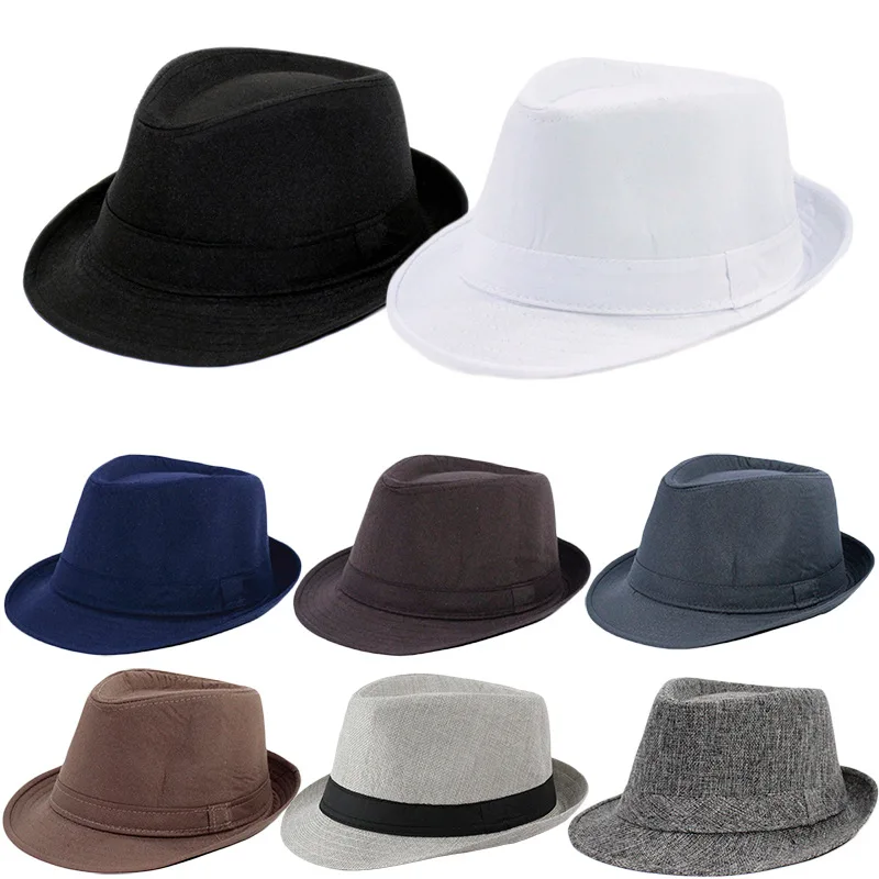 BESTELLA Brand Wholesale high quantity solid color sunshade custom logo print panama fedora hat casual straw hat for daily uses