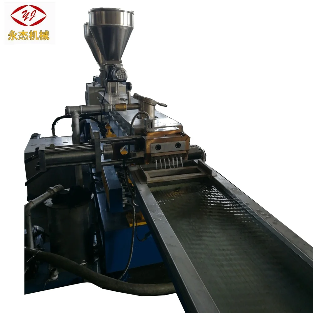 Double Screw PET Pellet Machine Plastic Granulators Machine