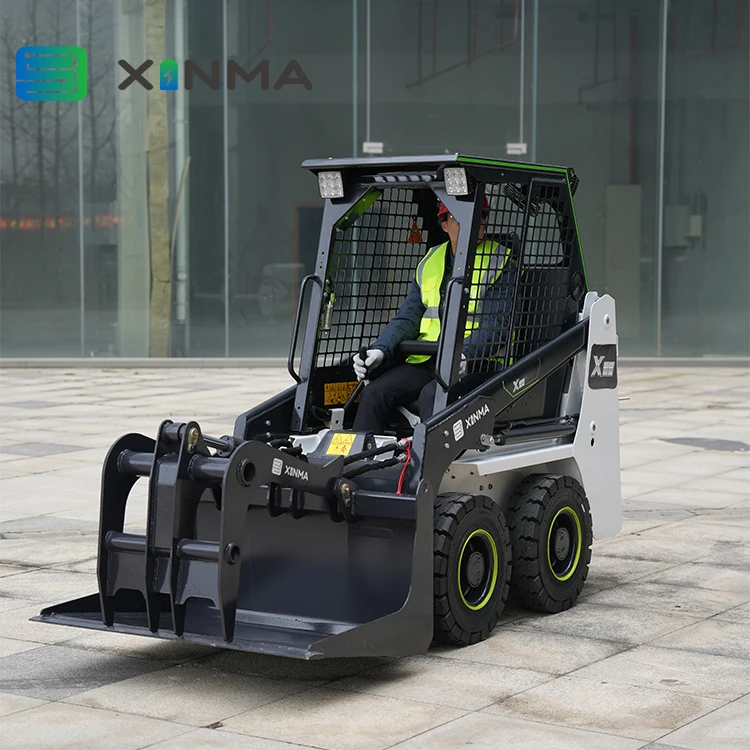Customization Reasonable Price Durable Multifunctional Small Electric Skid Steer Loader