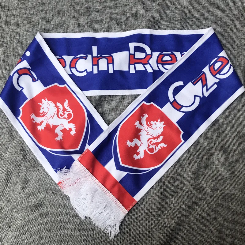 2022 г., шарф для Кубка мира в Катаре на заказ, высококачественный 100% акриловый вязаный шарф для футбольного клуба, вязаный шарф, шарф для футбола на заказ, испанский шарф