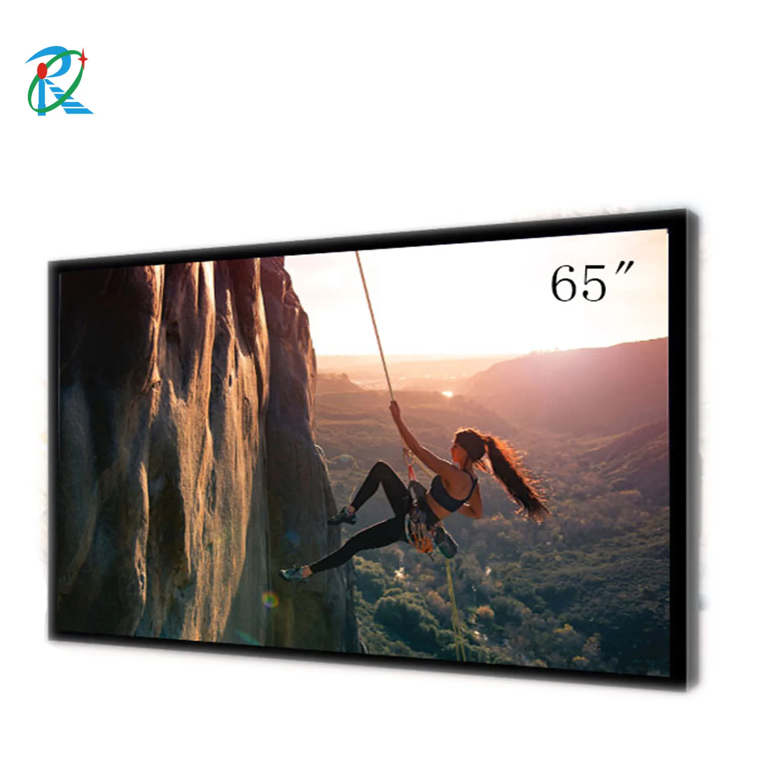 65 Inch sunlight readable 2500nit tft LCD display screen without open frame